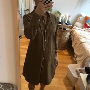Everlane Button Down Shirt Dress 00